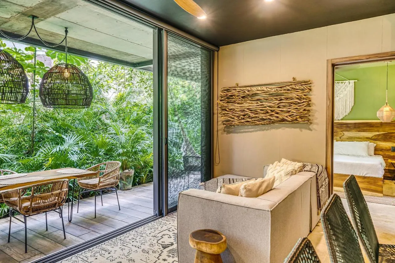 Divine 2Br Tulum On Cenote Gym Lejlighed 0*,