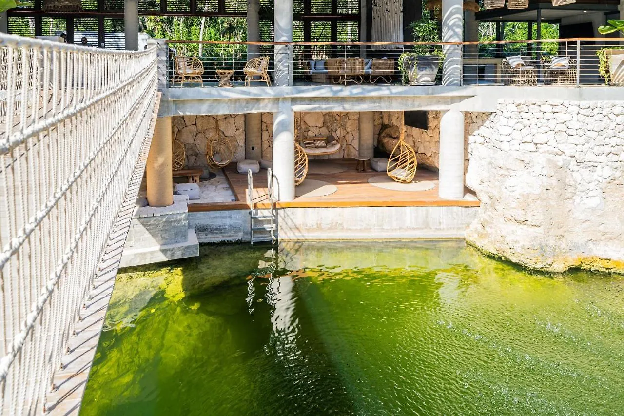Divine 2Br Tulum On Cenote Gym Lejlighed 0*,